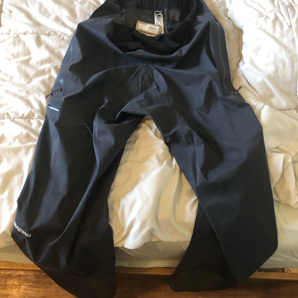Black Patagonia Waterproof Pants